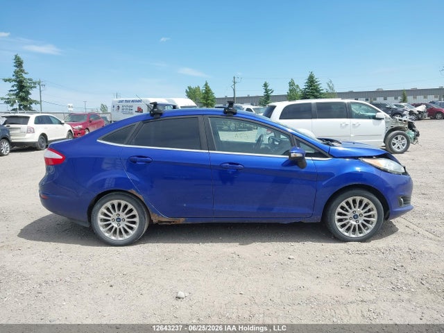 12643237 :رقم المزاد ، 3FADP4CJ3FM168607 vin ، 2015 Ford Fiesta Titanium مزاد بيع