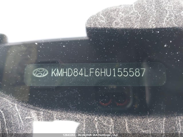 Aukcja sprzedaży 2017 Hyundai Elantra Gl, vin: KMHD84LF6HU155587, numer aukcji: 12643263
