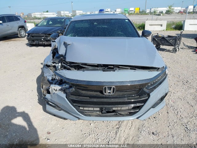 2022 Honda Accord Sport 2.0t მანქანა იყიდება აუქციონზე, vin: 1HGCV2F37NA800616, აუქციონის ნომერი: 12643264