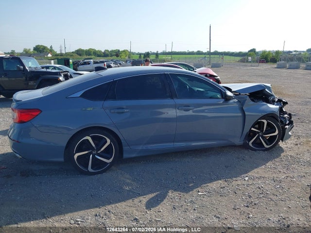 2022 Honda Accord Sport 2.0t მანქანა იყიდება აუქციონზე, vin: 1HGCV2F37NA800616, აუქციონის ნომერი: 12643264