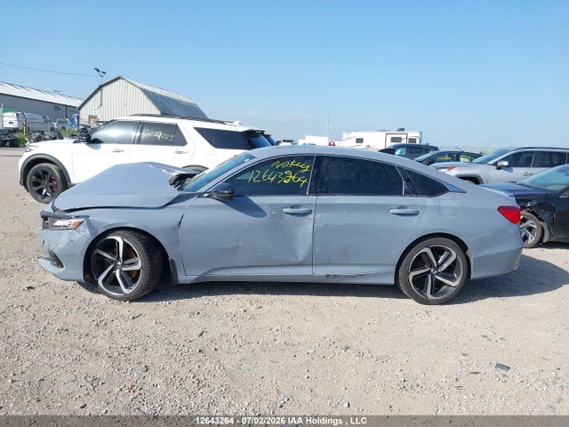 2022 Honda Accord Sport 2.0t მანქანა იყიდება აუქციონზე, vin: 1HGCV2F37NA800616, აუქციონის ნომერი: 12643264