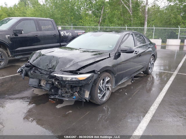 2025 Hyundai Elantra Luxury მანქანა იყიდება აუქციონზე, vin: KMHLN4DGXSU008398, აუქციონის ნომერი: 12643267