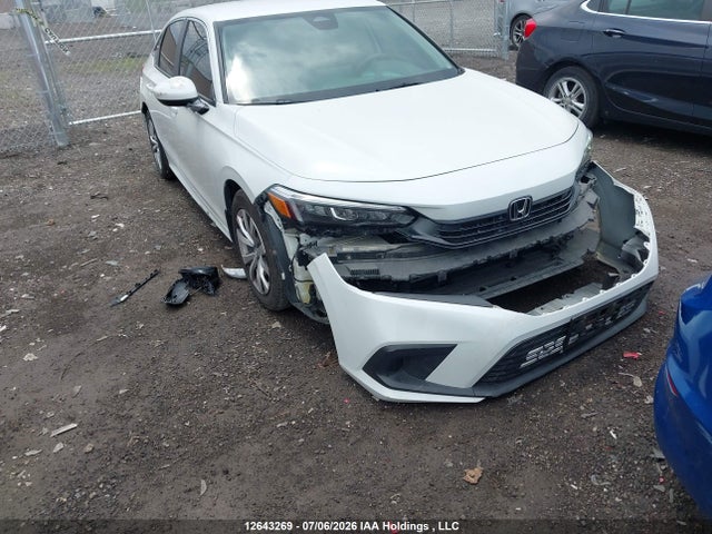2022 Honda Civic მანქანა იყიდება აუქციონზე, vin: 2HGFE2F26NH114136, აუქციონის ნომერი: 12643269