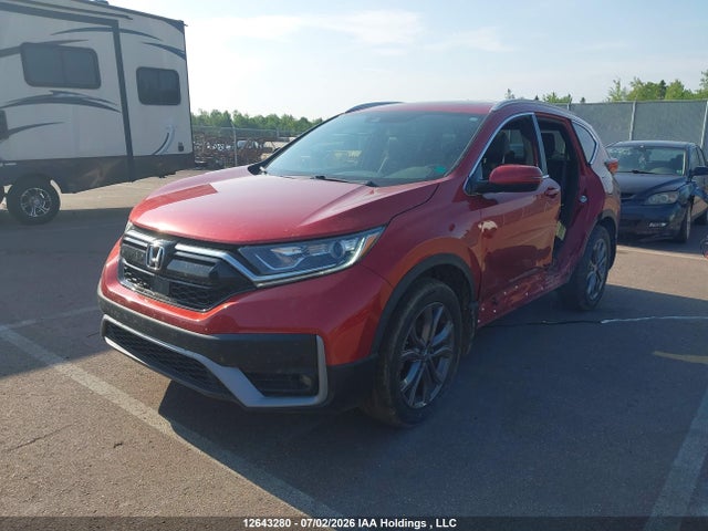12643280 :رقم المزاد ، 2HKRW2H42MH240295 vin ، 2021 Honda Cr-v Sport مزاد بيع