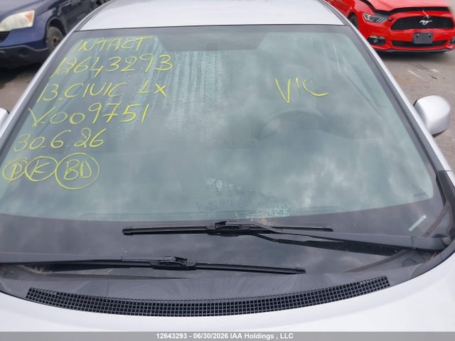 Продаж на аукціоні авто 2013 Honda Civic Lx, vin: 2HGFB2F44DH009751, номер лоту: 12643293