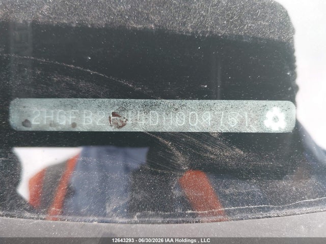 Продаж на аукціоні авто 2013 Honda Civic Lx, vin: 2HGFB2F44DH009751, номер лоту: 12643293