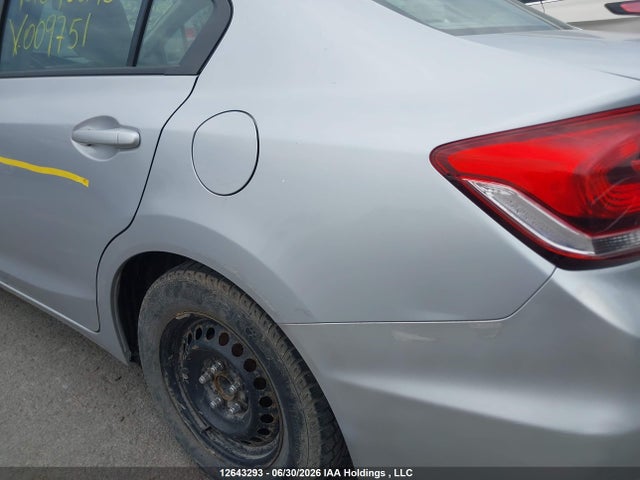 Продаж на аукціоні авто 2013 Honda Civic Lx, vin: 2HGFB2F44DH009751, номер лоту: 12643293