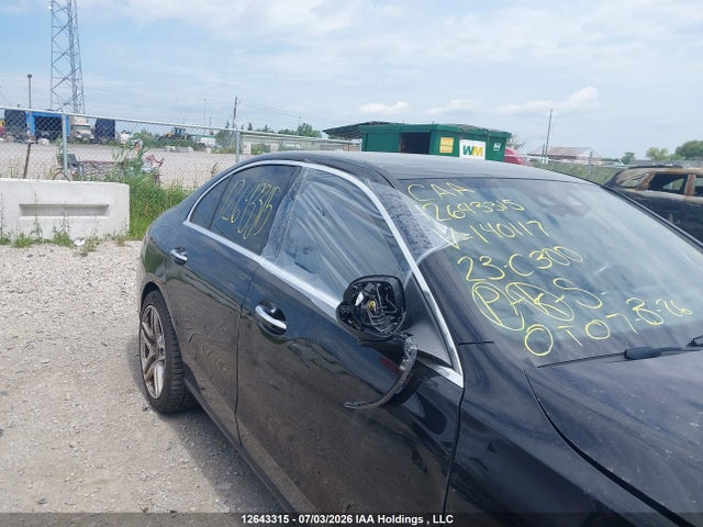 2023 Mercedes-benz C 300 4matic მანქანა იყიდება აუქციონზე, vin: W1KAF4HB1PR140117, აუქციონის ნომერი: 12643315