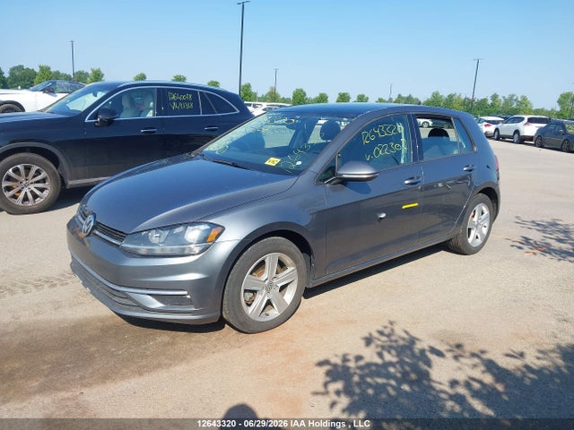 12643320 :رقم المزاد ، 3VWG57AU3KM022307 vin ، 2019 Volkswagen Golf 1.4 Tsi Comfortline/1.4 Tsi Execline/1.4 Tsi Highline مزاد بيع
