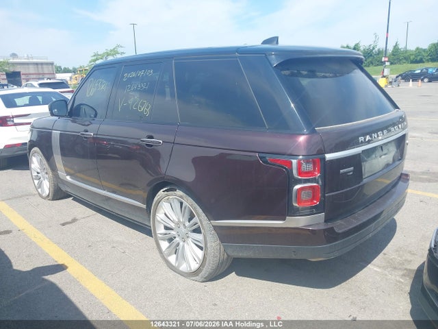 Продажа на аукционе авто 2021 Land Rover Range Rover P525 Autobiography, vin: SALGV2SE3MA426763, номер лота: 12643321