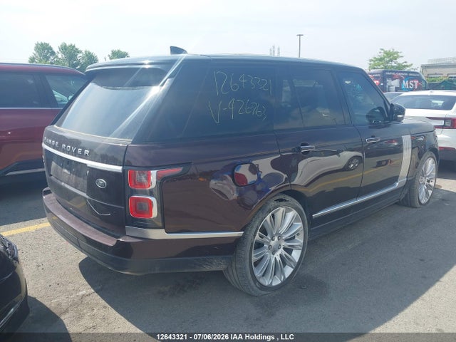 Продажа на аукционе авто 2021 Land Rover Range Rover P525 Autobiography, vin: SALGV2SE3MA426763, номер лота: 12643321