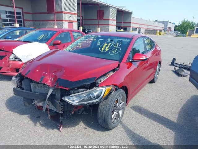 12643325 :رقم المزاد ، KMHD84LF7JU541831 vin ، 2018 Hyundai Elantra Sel/value/limited مزاد بيع