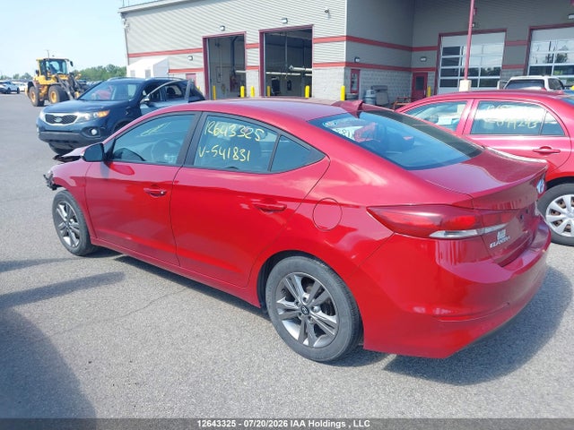12643325 :رقم المزاد ، KMHD84LF7JU541831 vin ، 2018 Hyundai Elantra Sel/value/limited مزاد بيع