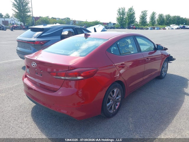 12643325 :رقم المزاد ، KMHD84LF7JU541831 vin ، 2018 Hyundai Elantra Sel/value/limited مزاد بيع