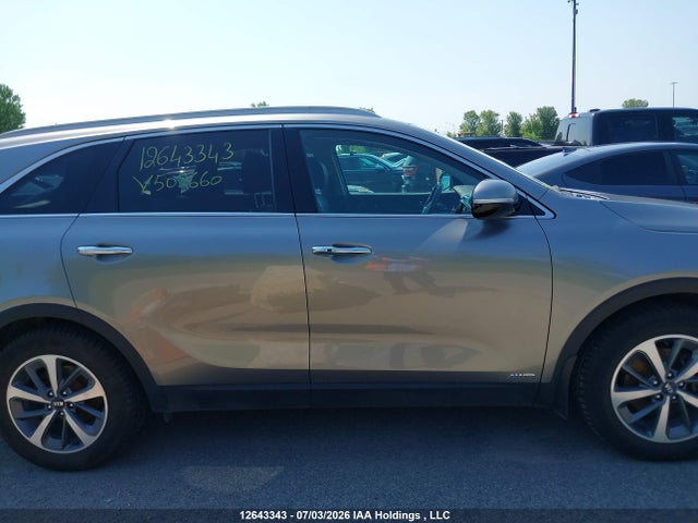 Aukcja sprzedaży 2019 Kia Sorento 3.3l Ex/3.3l Ex+, vin: 5XYPHDA50KG502660, numer aukcji: 12643343