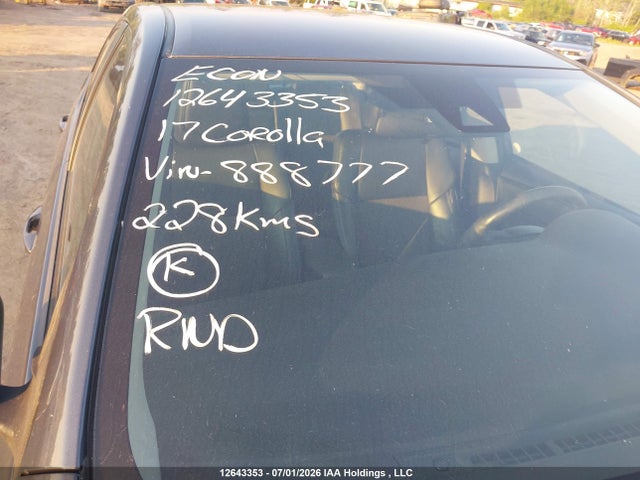 2T1BURHE3HC888777 Toyota COROLLA SE