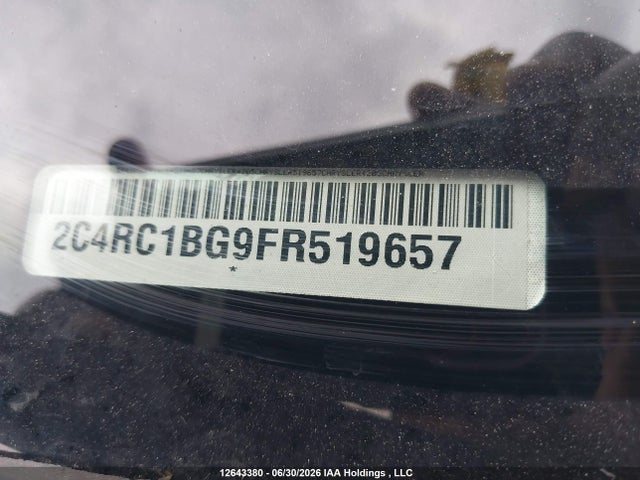 Aukcja sprzedaży 2015 Chrysler Town & Country Touring, vin: 2C4RC1BG9FR519657, numer aukcji: 12643380