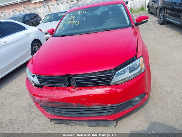 2011 Volkswagen Jetta Se მანქანა იყიდება აუქციონზე, vin: 3VWDX7AJ0BM080023, აუქციონის ნომერი: 12643391