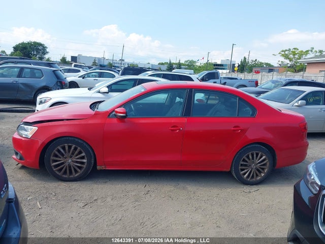 2011 Volkswagen Jetta Se მანქანა იყიდება აუქციონზე, vin: 3VWDX7AJ0BM080023, აუქციონის ნომერი: 12643391
