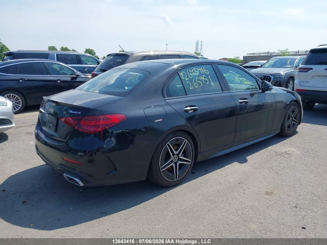 Продаж на аукціоні авто 2025 Mercedes-benz C 300 4matic, vin: W1KAF4HBXSR265951, номер лоту: 12643416