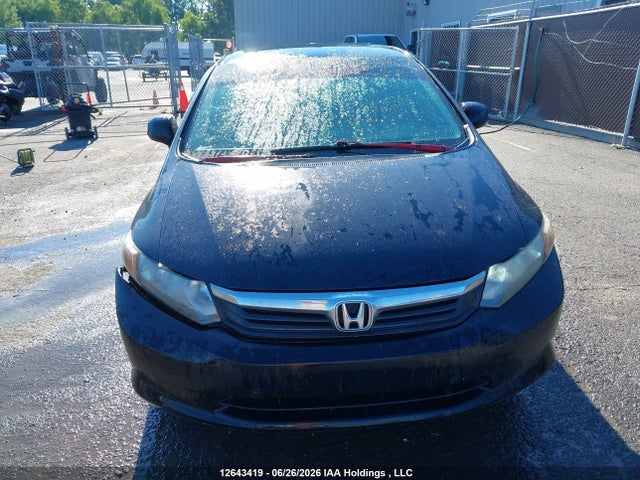 12643419 :رقم المزاد ، 2HGFB2F4XCH103633 vin ، 2012 Honda Civic Lx مزاد بيع