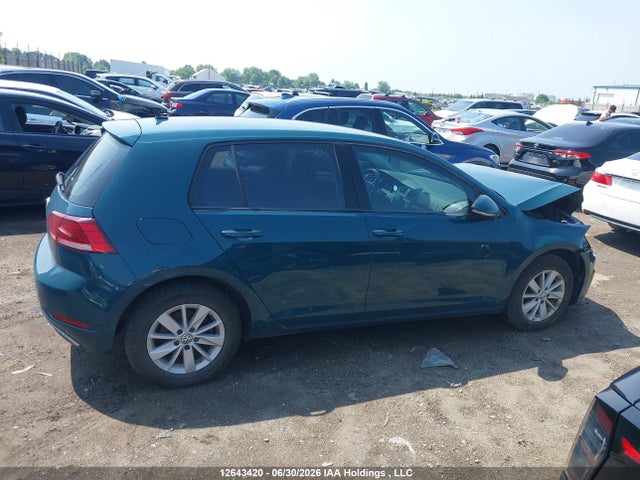 2019 Volkswagen Golf S/se მანქანა იყიდება აუქციონზე, vin: 3VWG57AUXKM008050, აუქციონის ნომერი: 12643420