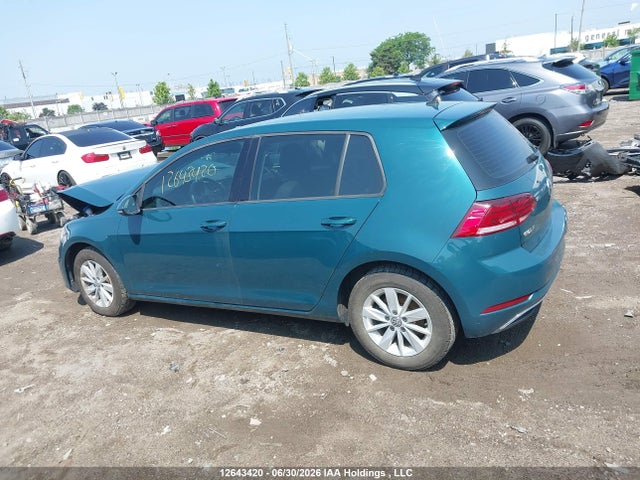 2019 Volkswagen Golf S/se მანქანა იყიდება აუქციონზე, vin: 3VWG57AUXKM008050, აუქციონის ნომერი: 12643420