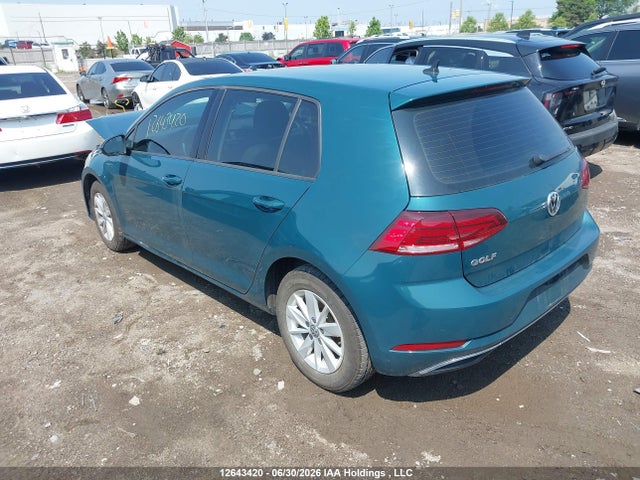 2019 Volkswagen Golf S/se მანქანა იყიდება აუქციონზე, vin: 3VWG57AUXKM008050, აუქციონის ნომერი: 12643420