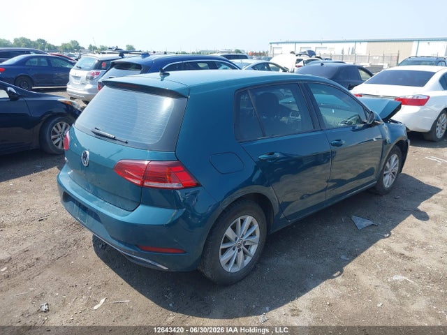 2019 Volkswagen Golf S/se მანქანა იყიდება აუქციონზე, vin: 3VWG57AUXKM008050, აუქციონის ნომერი: 12643420