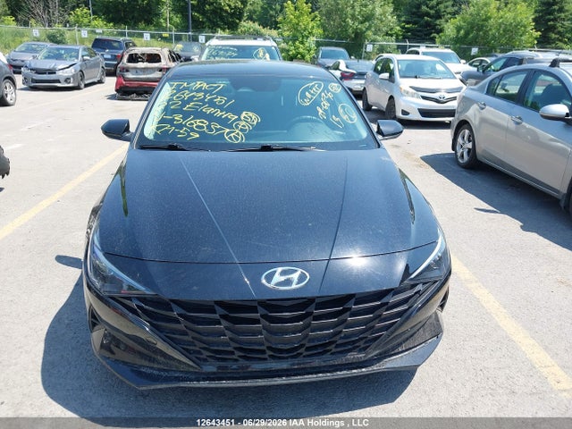 KMHLM4AG0NU316837 Hyundai Elantra Essential Ivt With Hyundai Smartsense Package