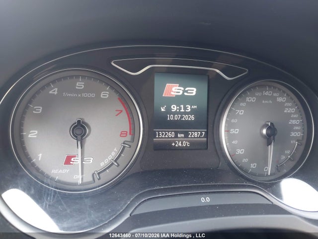 Aukcja sprzedaży 2016 Audi S3, vin: WAUF1GFF5G1091800, numer aukcji: 12643460