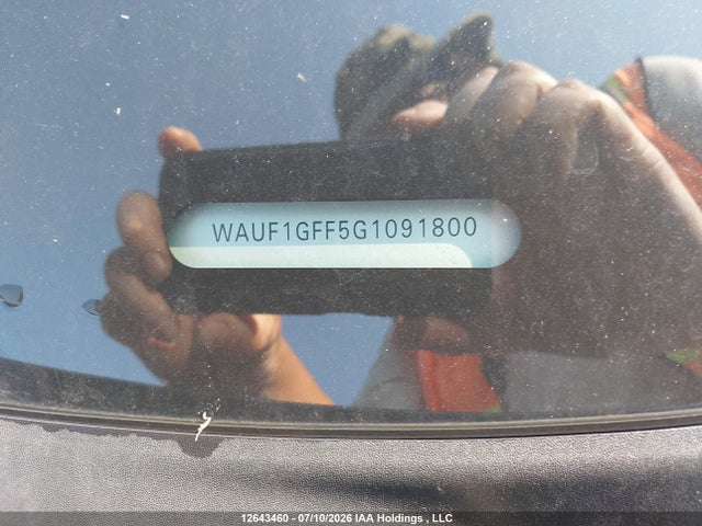 Aukcja sprzedaży 2016 Audi S3, vin: WAUF1GFF5G1091800, numer aukcji: 12643460