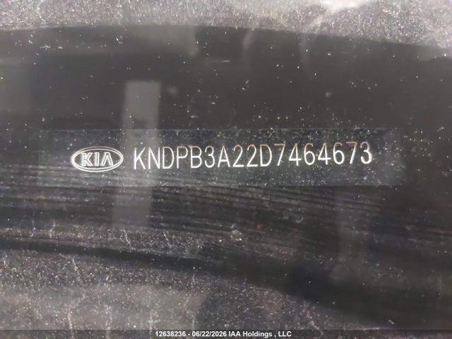 Aukcja sprzedaży 2013 Kia Sportage Lx, vin: KNDPB3A22D7464673, numer aukcji: 12638236