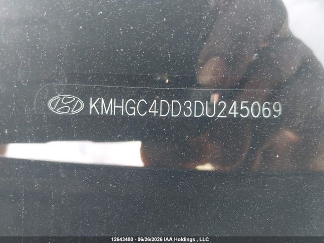 Aukcja sprzedaży 2013 Hyundai Genesis 3.8l, vin: KMHGC4DD3DU245069, numer aukcji: 12643480