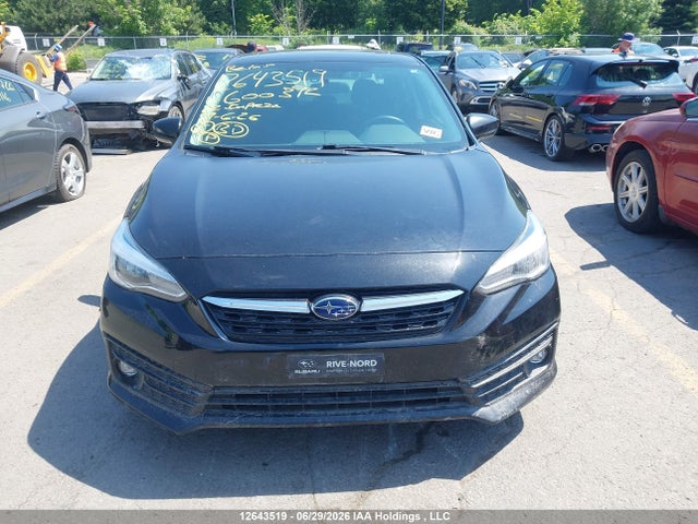 12643519 :رقم المزاد ، 4S3GKAG68N3600392 vin ، 2022 Subaru Impreza Sport With Eyesight 4-door مزاد بيع