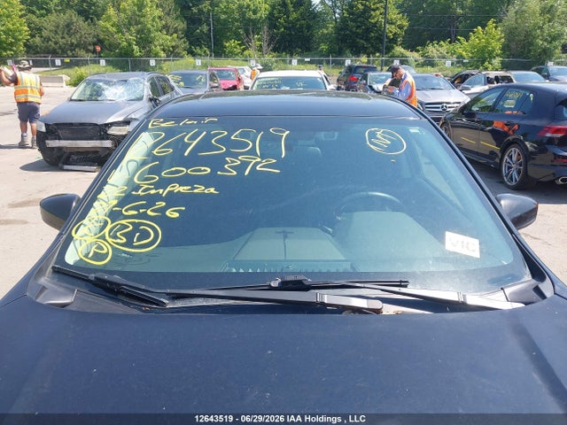 12643519 :رقم المزاد ، 4S3GKAG68N3600392 vin ، 2022 Subaru Impreza Sport With Eyesight 4-door مزاد بيع