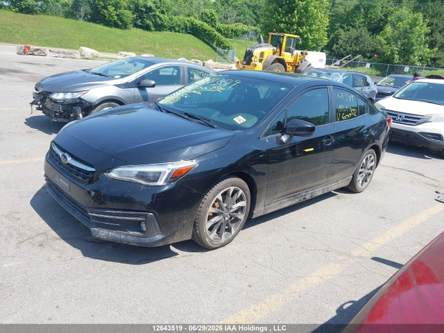 12643519 :رقم المزاد ، 4S3GKAG68N3600392 vin ، 2022 Subaru Impreza Sport With Eyesight 4-door مزاد بيع