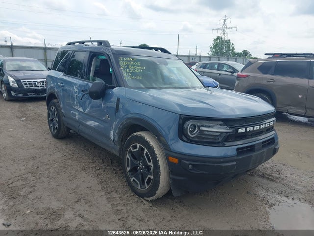 12643525 :رقم المزاد ، 3FMCR9C69RRE50651 vin ، 2024 Ford Bronco Sport مزاد بيع