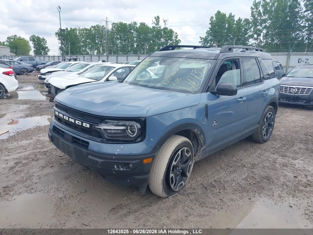 12643525 :رقم المزاد ، 3FMCR9C69RRE50651 vin ، 2024 Ford Bronco Sport مزاد بيع