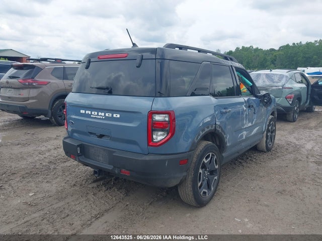 12643525 :رقم المزاد ، 3FMCR9C69RRE50651 vin ، 2024 Ford Bronco Sport مزاد بيع