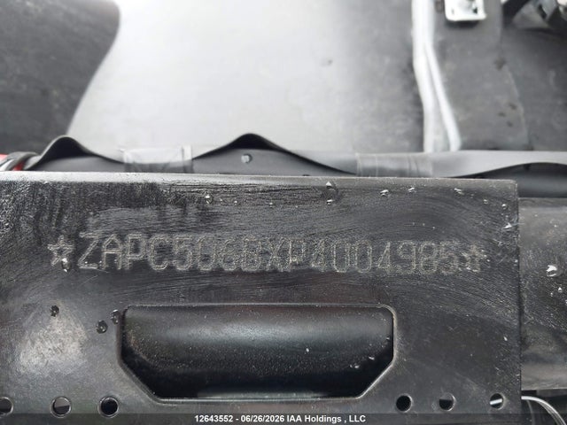 12643552 :رقم المزاد ، ZAPC506BXP4004985 vin ، 2023 Piaggio Typhoon مزاد بيع