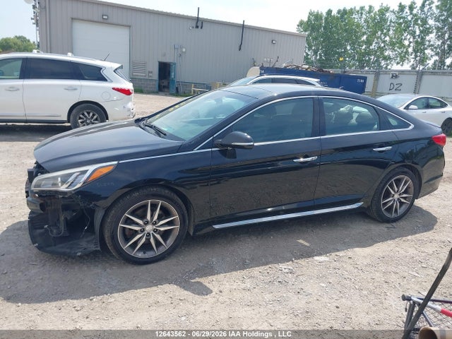 12643562 :رقم المزاد ، 5NPE34ABXHH479160 vin ، 2017 Hyundai Sonata 2.0t Sport Ultimate مزاد بيع
