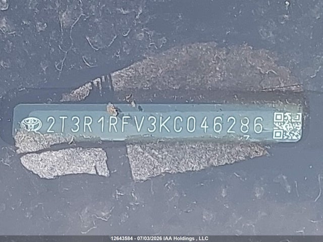 Toyota RAV4 2019 2T3R1RFV3KC046286 Image 9