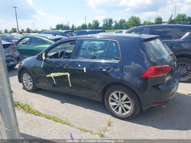 2016 Volkswagen Golf 1.8 Tsi Comfortline/1.8 Tsi Highline/1.8 Tsi Trendline მანქანა იყიდება აუქციონზე, vin: 3VW217AU1GM068022, აუქციონის ნომერი: 12643590