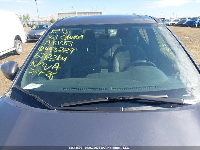 Aukcja sprzedaży 2019 Nissan Kicks S/sr/sv, vin: 3N1CP5CU6KL493227, numer aukcji: 12643599