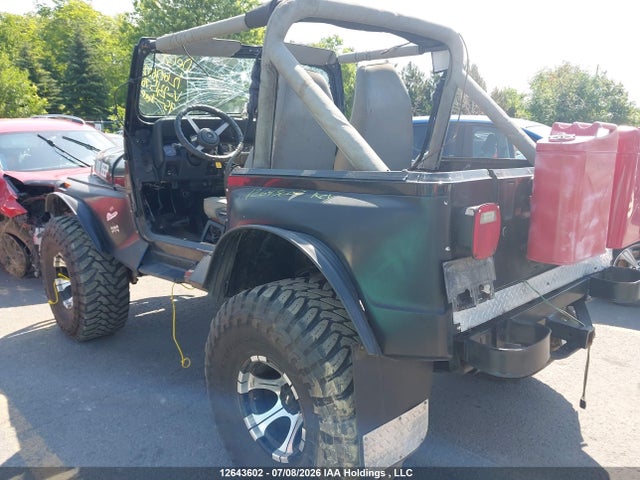 1995 Jeep Wrangler / Yj Sahara მანქანა იყიდება აუქციონზე, vin: 1J4FY49S7SP231576, აუქციონის ნომერი: 12643602