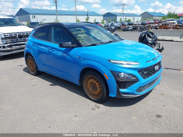 Aukcja sprzedaży 2022 Hyundai Kona N Line, vin: KM8K3CA36NU849801, numer aukcji: 12643634