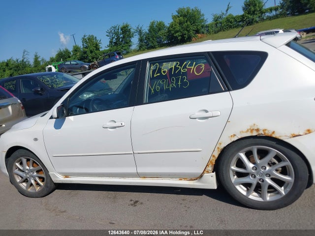 12643640 :رقم المزاد ، JM1BK343X71694273 vin ، 2007 Mazda 3 Hatchback مزاد بيع