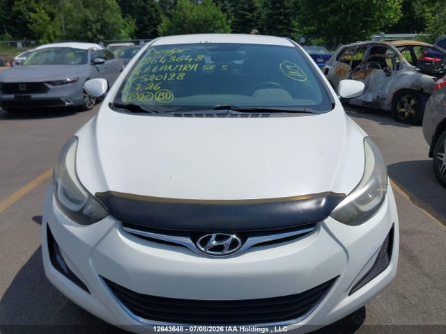 2014 Hyundai Elantra Se/sport/limited მანქანა იყიდება აუქციონზე, vin: 5NPDH4AE8EH520128, აუქციონის ნომერი: 12643648