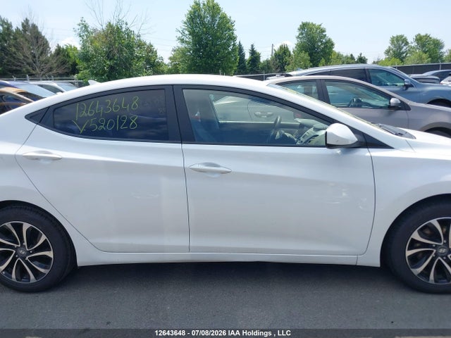 2014 Hyundai Elantra Se/sport/limited მანქანა იყიდება აუქციონზე, vin: 5NPDH4AE8EH520128, აუქციონის ნომერი: 12643648